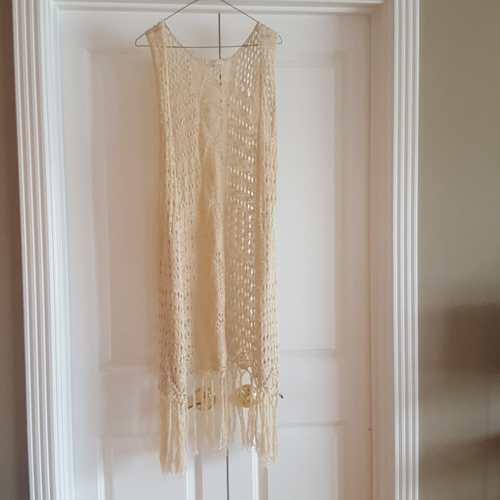 Long knit Vest